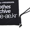 Aeae Web Logo Gym Sack -[Black]