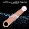 Cross-Border Large Wolf Tooth Crystal Condom - Enhanced Size, Thick Soft Rubber for Men
