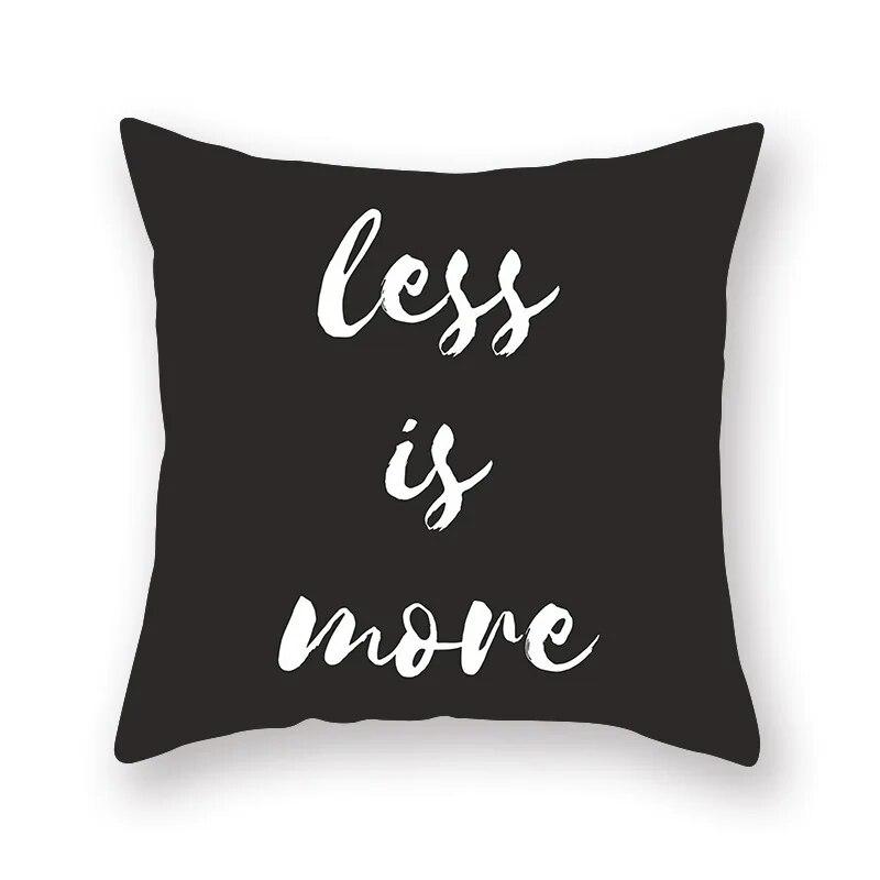Bedroom Living Room Sofa Cushion Cover Pillowcase Fashion Decor Black Gray Lip Eye Print