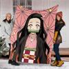 1pc nezouko7 Theme Blanket - Digital Print, Polyester, Cozy for All Seasons, Perfect for Outdoor, and Travel
