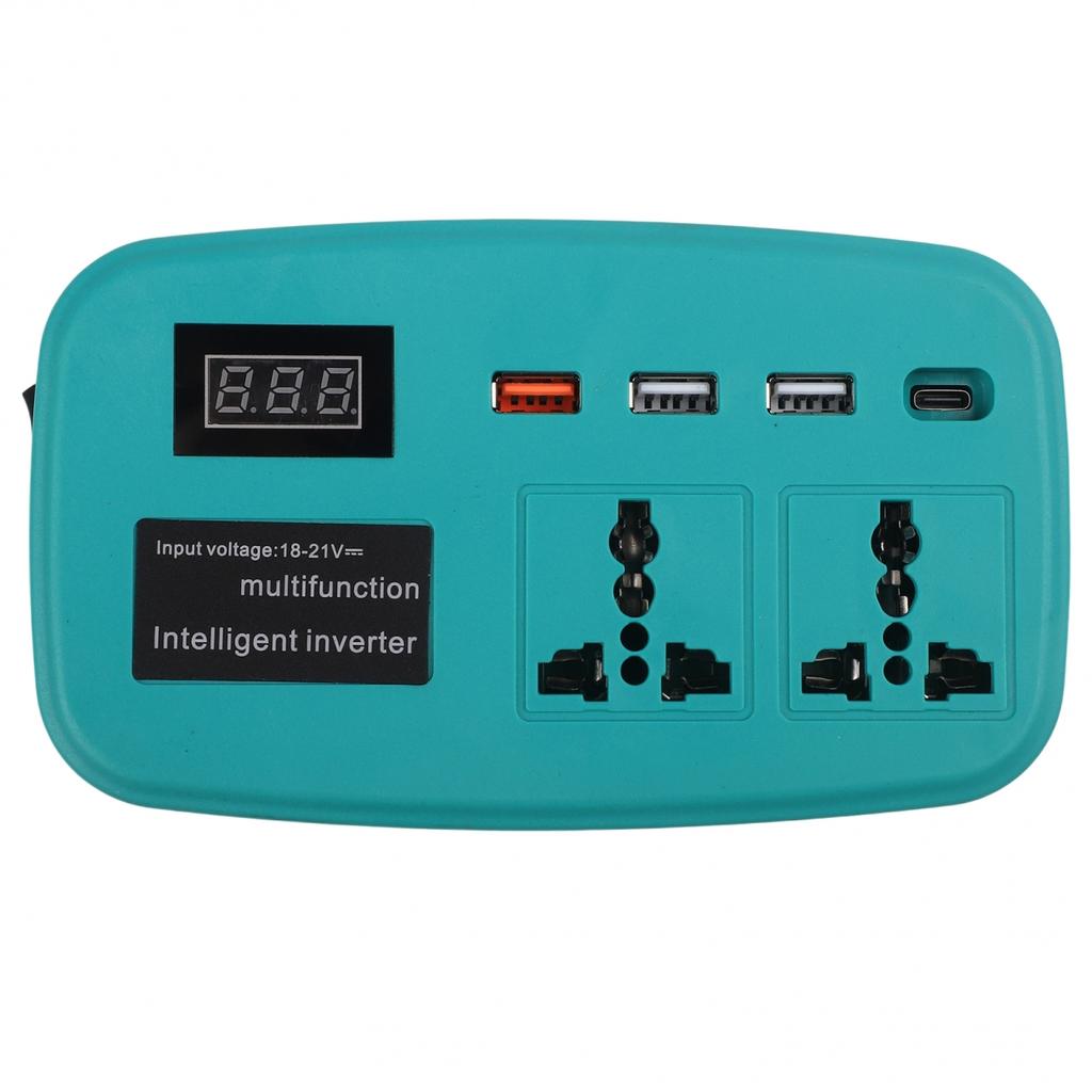 Compact DC To AC Inverter with Smart Technology for For Outdoor Adventures