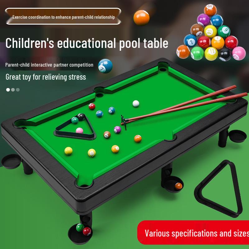 Children's Mini Snooker Table - Educational Toy for Ages 6-10
