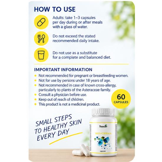 Wixaderma – From Skin Pigmentation And Acne: 30 Capsules