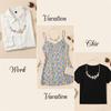 Summer Beach Colorful Vibe Starfish Shell Necklace for Women Imitation Pearl Choker Clavicle Chain Holiday Party Jewelry Gift
