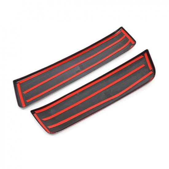 2x ABS Carbon Fiber Console Armrest Box Cover For BMW 5 Series G30 G38 2018