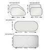 Car Sunshade Covers Cover Universal Windscreen Folding Visor Reflector Windshield Auto Window Sun Shade Protector AccessoriesWindshield Sunshades 1
