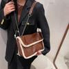 2025 Autumn and Winter Season Chain Stray Bag Plush High-end Niche Design Fashionable Versatile Shoulder Messenger Bag Bag