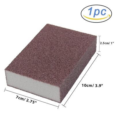 1/2/4/6/8 ks Carborundum Odstraňování rzi Čisticí štětec Odvápnění Čisté tření na varnou desku Kuchyňská houbička