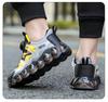 Mesh Sports Shoes with Rotating Buttons for Boys - Soft Sole Running and Basketball Shoes for Children