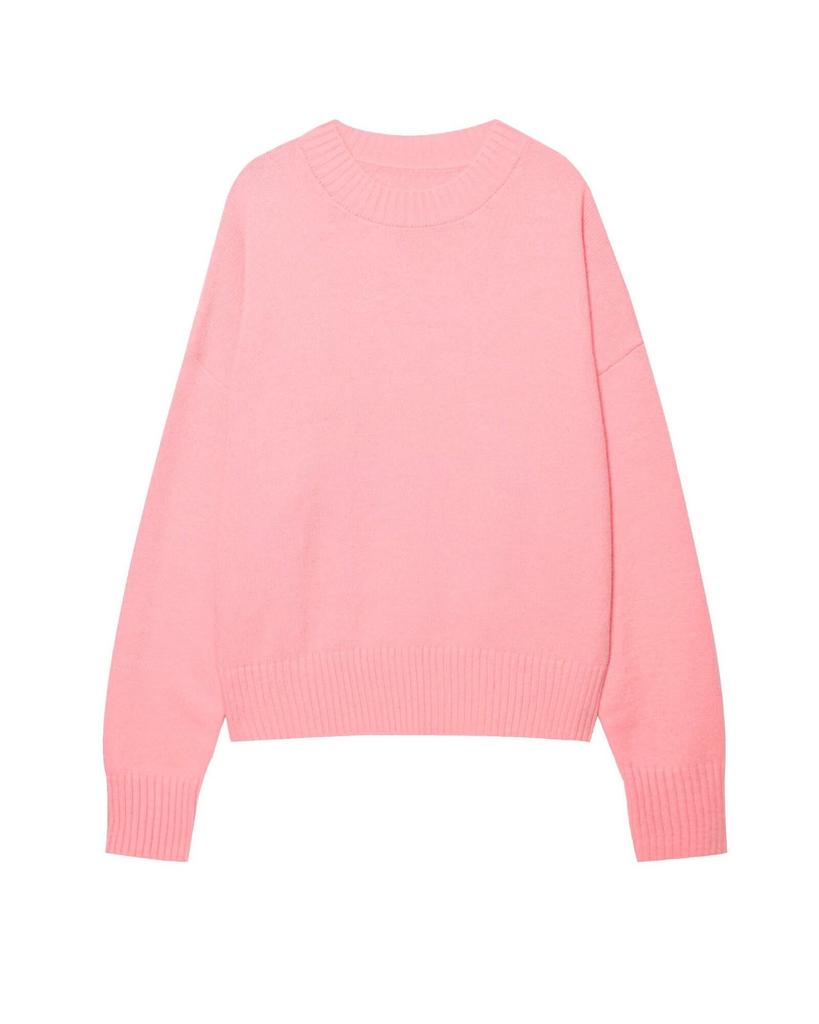 European and American style, new women's clothing, foreign style, fashionable and casual soft knitted sweater 2142/186
