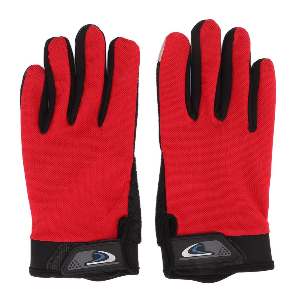 1 Pereche Mănuși Respirabile Anti-Alunecare pentru Călărie Ciclism Ecran Tactil Protecție Solară Bicicletă