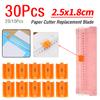 10/20/30Pcs A5 Paper Cutting Replacement Blades Paper Card Cutting Blade Paper Trimmer Scrapbooking Machine Scrapbooking Tool