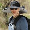 Solar-Powered Wide Brim Sunshade Hat with Lithium Battery Fan for Men