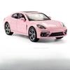 1:32 911 GT3RS Panamera Alloy Miniature Model Toys Diecast Doors Opened Pull Back Rubber Tires Vehices for Friend Birthday Gifts