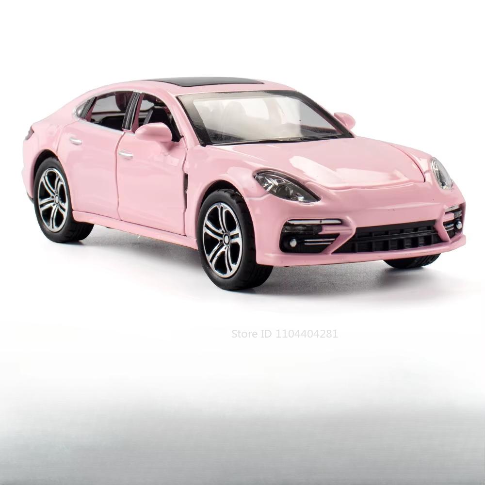 1:32 911 GT3RS Panamera Alloy Miniature Model Toys Diecast Doors Opened Pull Back Rubber Tires Vehices for Friend Birthday Gifts