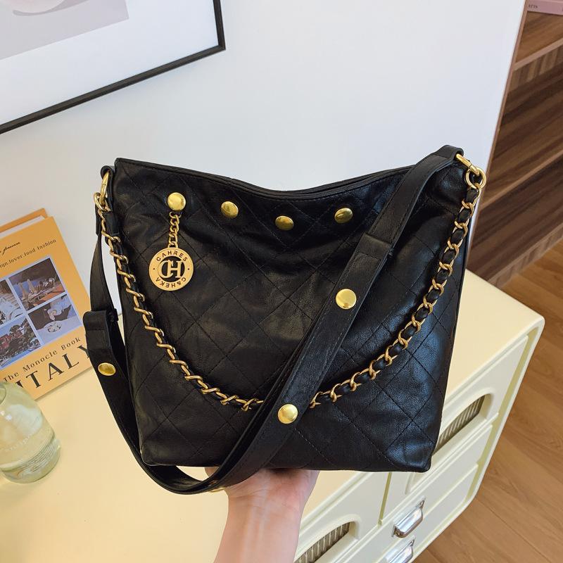 Bucket Bag Fashion Underarm Bag New Versatile Shoulder Bag Crossbody Bag Women's Bag
