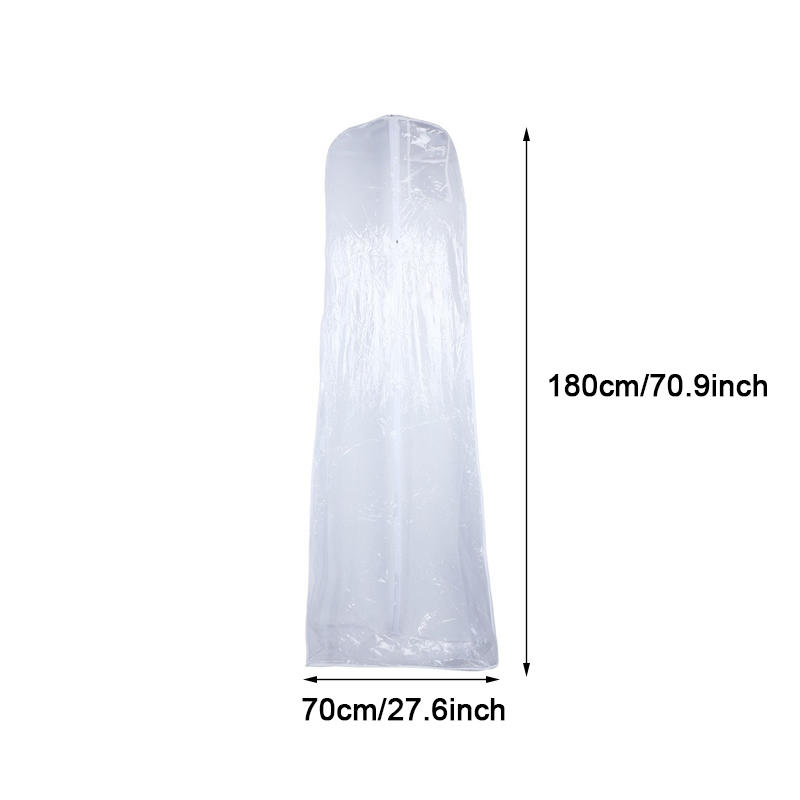 Wedding Transparent Cover Memory Storage Bag Dustproof Waterproof Moisture-Proof Bridal Garment