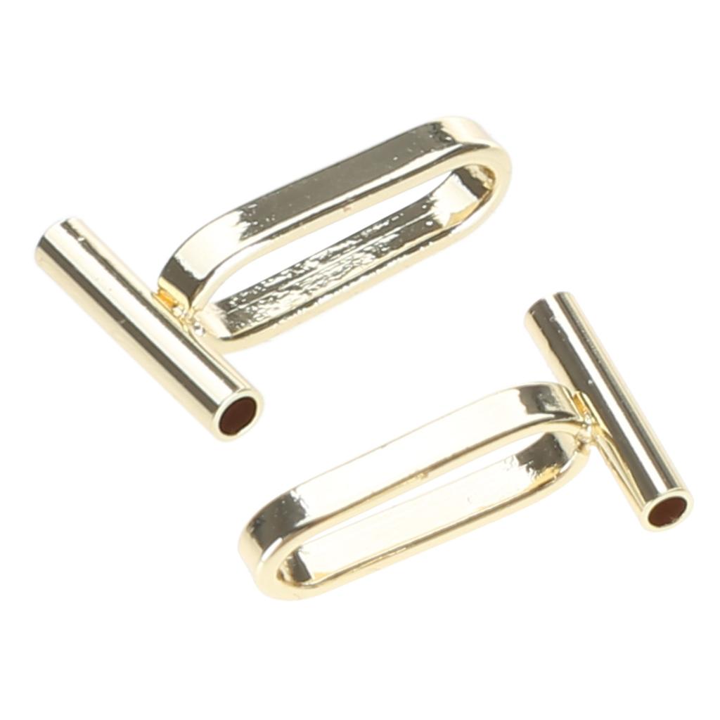 Brooch Converters 4pcs Copper Material Pin to Pendant Converters Brooch Converter for Changing Brooches Pins to Pendant