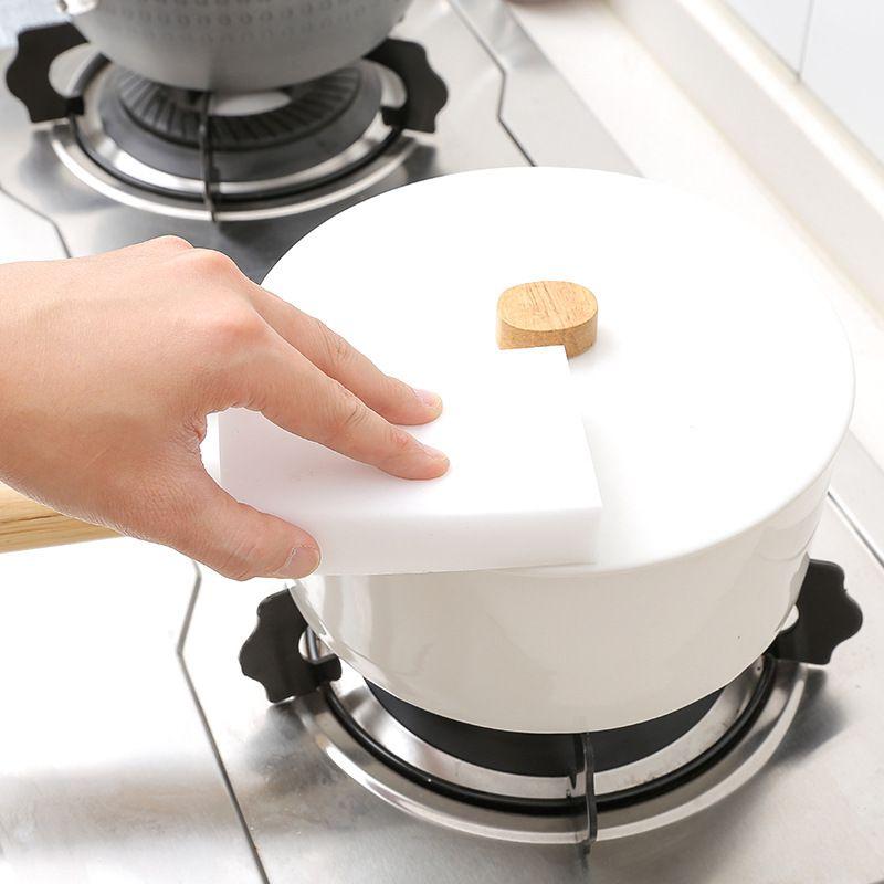 Versatile And Durable 10pcs Magic Sponge Eraser Melamine Multi-functional Foam Cleaner