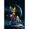 Ratchet N Clank Cartoon Fan Art Poster Canvas Painting Cartoon Kids Room Aesthetic Wall Decor Ratchet N Clank Anime Decoration