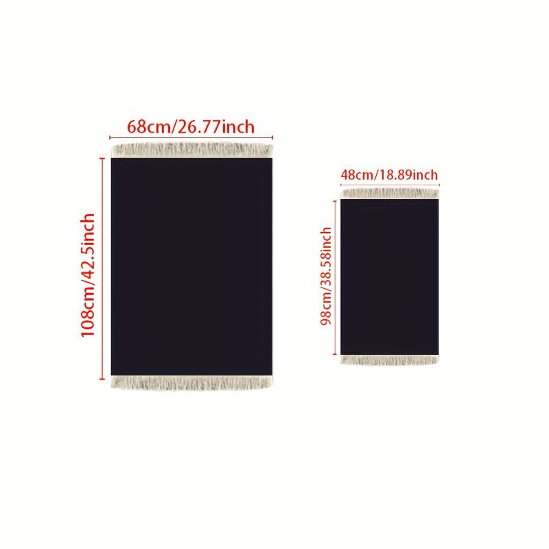 VIKAMA Children's Prayer Mat - Purple Arabic Script Family Area Prayer Rug Foldable for Indoor/Outdoor Use Muslim Prayer Mat