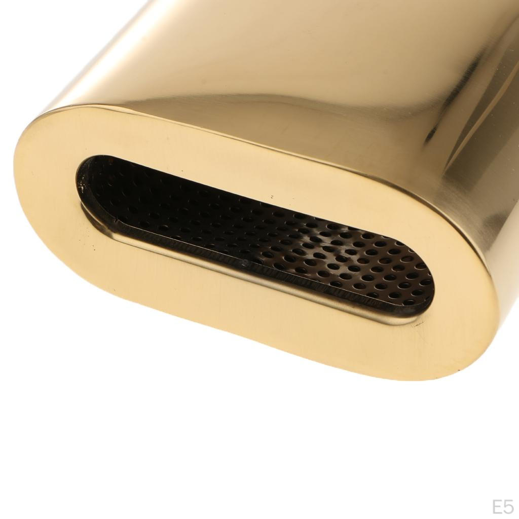 Anti- Polished Outlet Exhaust Tail Tip Muffler