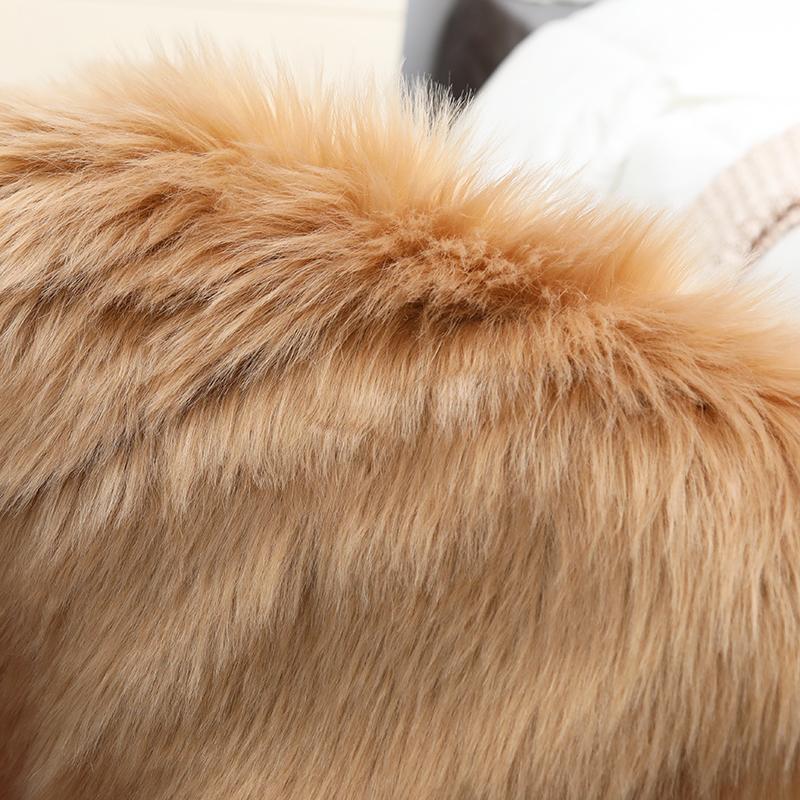 Koberec z ovčí kůže Koberec do domácnosti Koberce Nadýchané kožešiny Koberce do obývacího pokoje Pohovka Koberec u postele Měkký plyšový koberec Dětské předložky do pokoje