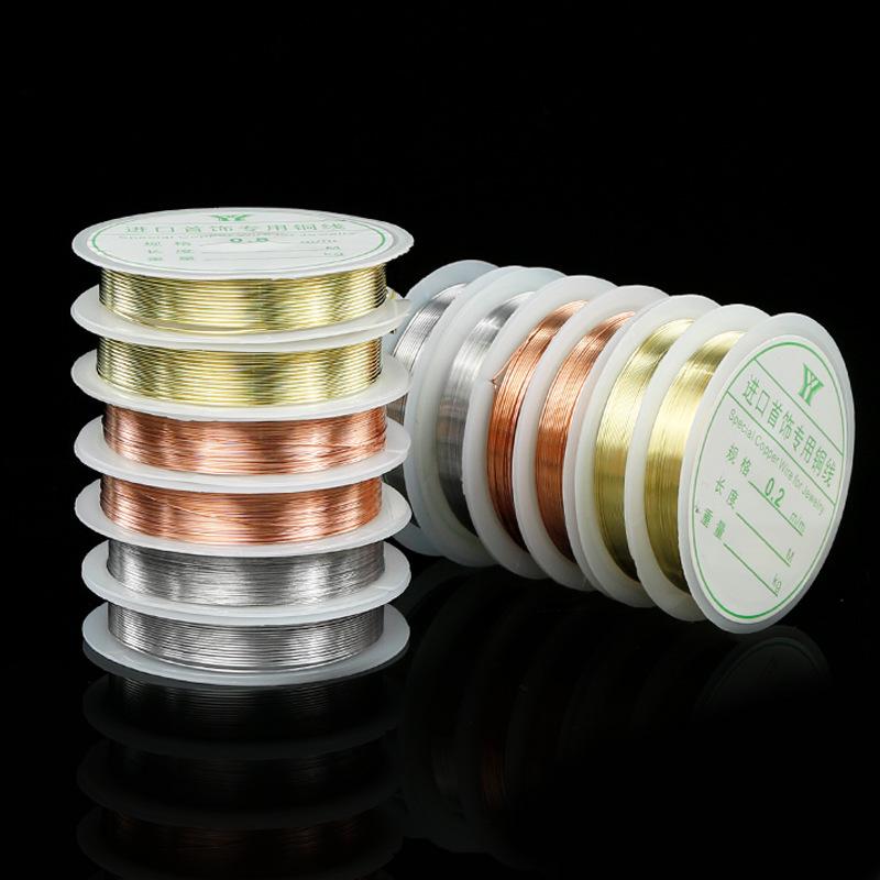 Copper Wire for DIY Colorful Hairpins and Accessories