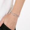 Kalen Stainless Steel Paperclip Chain Bracelet for Men Women Hop Hip Gold Color Accessory Adjustable Minimalist Fashion Jewelry