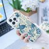 Colorful Marine Organism  Phone Case For iPhone17, 16,15,14,13,12 Pro Max white Candy Matte Shockproof Cover