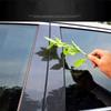 Car Door Window Trim Cover for Subaru Forester SK ~2024  Carbon Fiber Black Chrome Sticker Pillar Posts Decal Accessorie