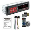 BQCC Car FM Radio Stereo Multimedia Player Digital Bluetooth FM Transmitter AUX Input USB Charging Port D3410