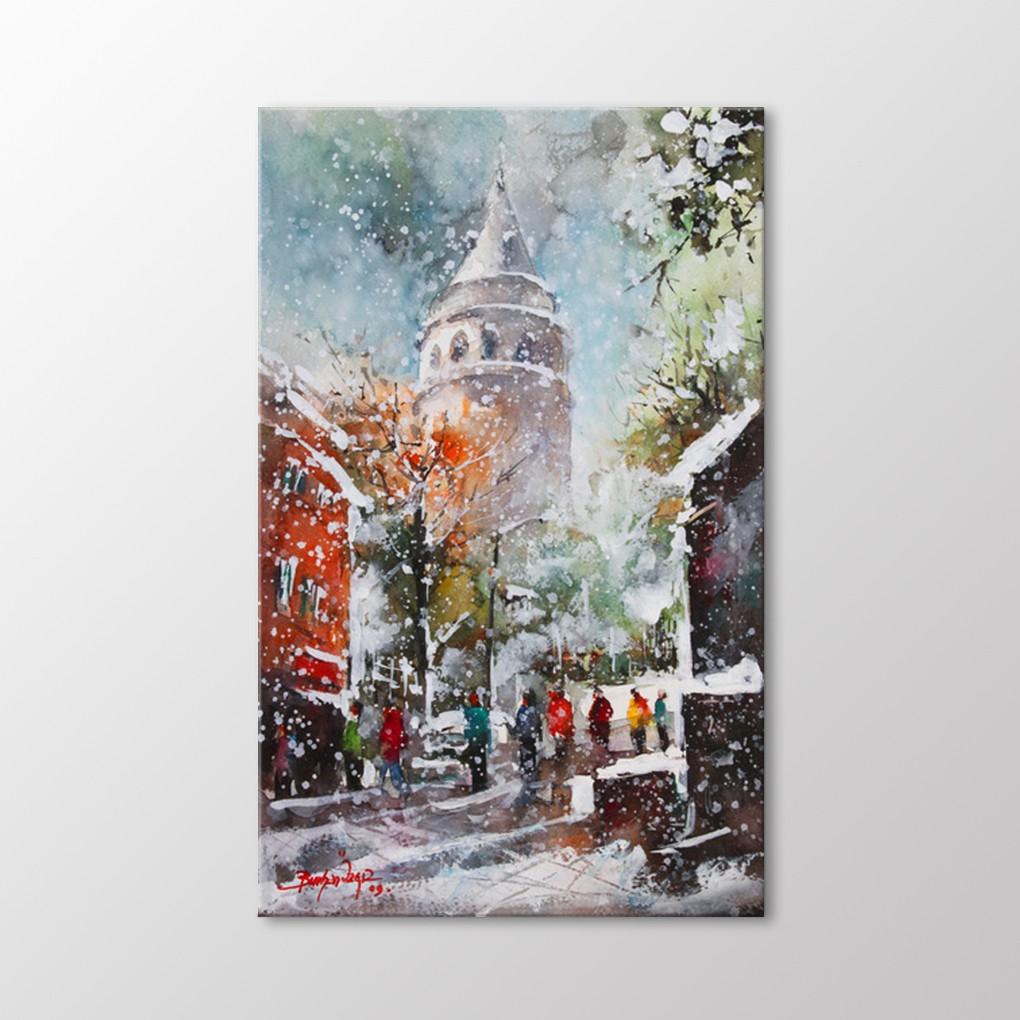 

Галатская Башня Живопись Акварелью