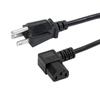 "US ETL-Certified American 3-Plug Power Cord with US Standard Plug"