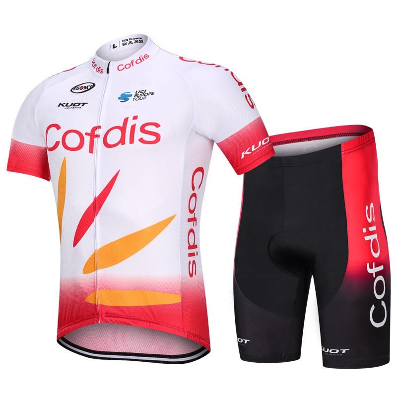 Mens Cycling Jersey Shorts Set Breathable Bike Apparel Road Mountain Biking