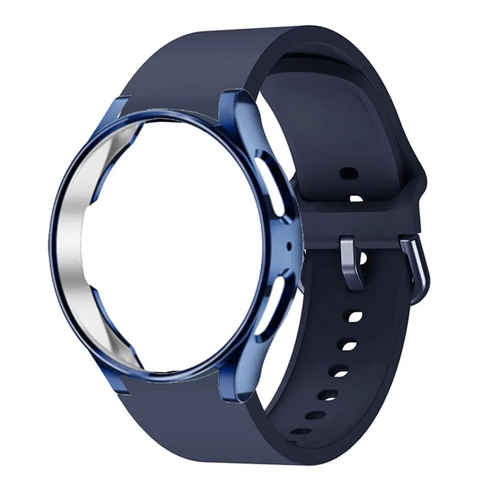 Case+Original Strap For Samsung Galaxy Watch 6 5 40mm 44mm Sports Bracelet Watchband galaxy watch 6 classic 47mm 43mm 5 pro 45mm