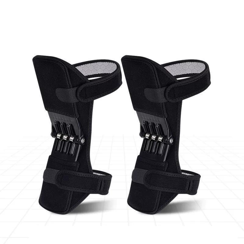 Knee Joint Booster Knee Power Assist Support Brace for Hiking Sports Elderly Patella Stabilizer with Adjustable Strap