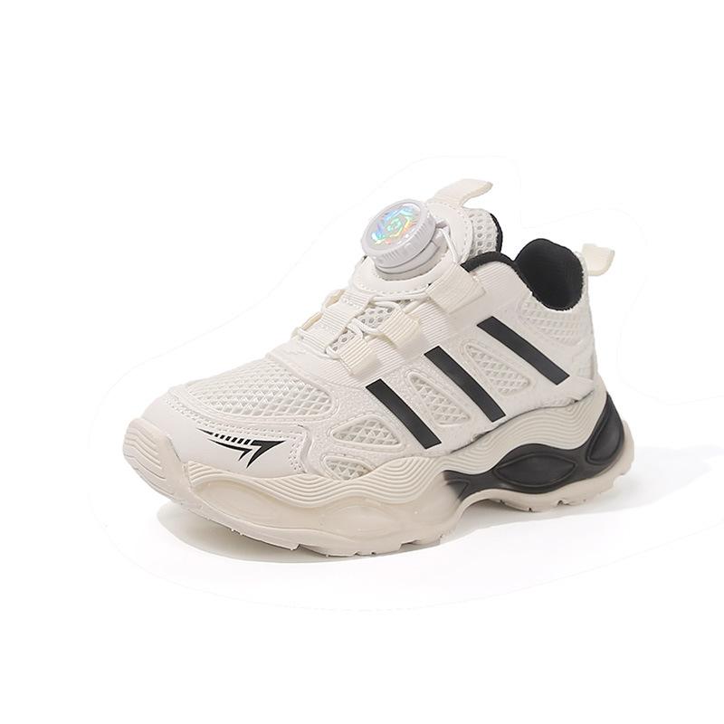 Chaussures de sport pour enfants 2025 automne nouveau garçons chaussures de course respirantes à semelle souple filles chaussures de papa chaussures décontractées en maille