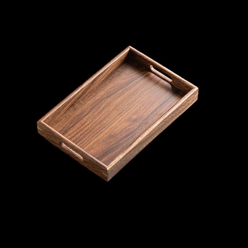 Chinese Style Walnut Wood Tea Tray