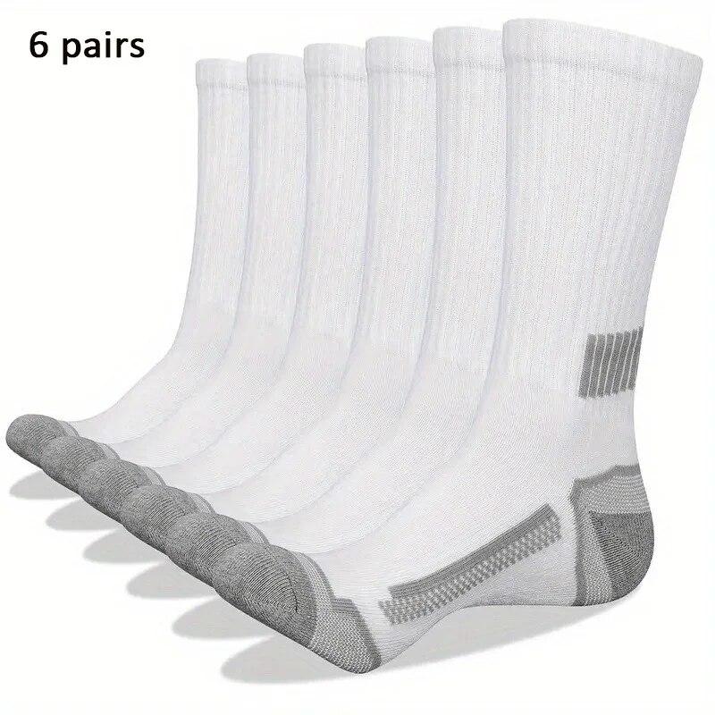 3/5/6/12 Paare Sportsocken, Schweißabsorbierend, Bequem und Atmungsaktiv, Geeignet für Basketballtraining