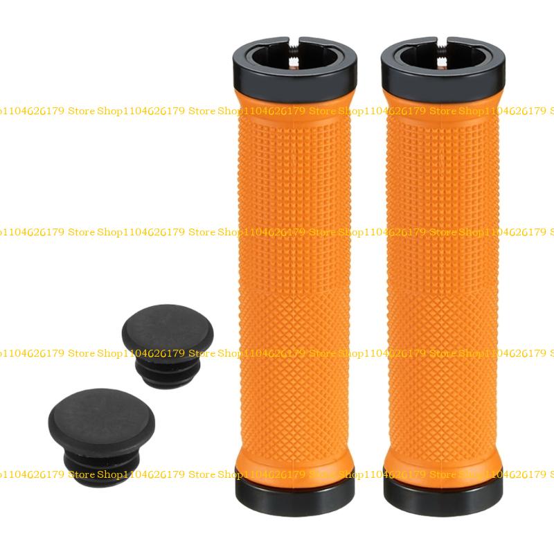 A1A2 Bilateral Locks Bikes Handlebar Grips Comfortable Bicycles Handle Grips