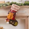 Christmas Sock Gift Bag Christmas Decorative Sock Christmas Eve Christmas Gift Children's Christmas Tree Pendant Candy Bag