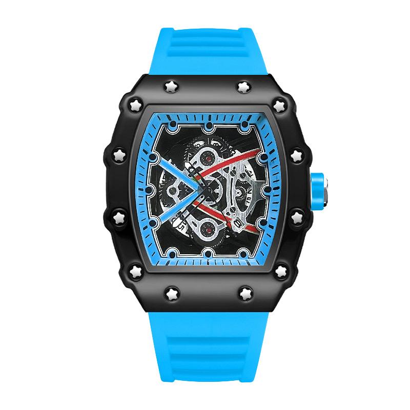 Casual Fashion Domineering Automatic Quartz Hollow Luminous Waterproof Darth Vader 1707 Men'S Watch