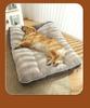 Hondenbed voor alle seizoenen voor middelgrote en grote rassen - Gezellige bank, warme winterslaapmat, perfect voor Golden Retrievers
