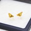 18K Gold CNC Laser-Engraved Four-Leaf Clover Bracelet & Five-Petal Necklace Set