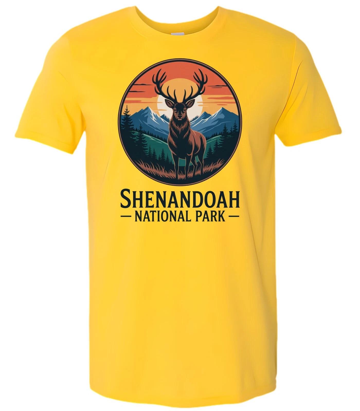 Shenandoah National Park T-Shirt Nature Hiking Outdoors L