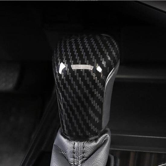 Kohlefaser-Optik Schalthebelabdeckung Zierleiste für Toyota Camry 2018