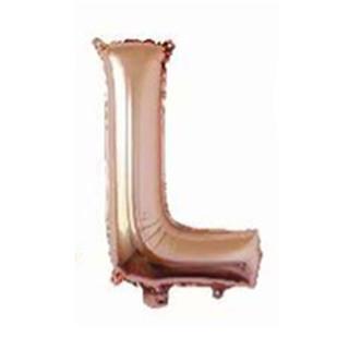 16 Inch Slim Gold Letter Aluminum Foil Balloon Bright Gold Wedding Decoration Film Balloon