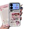Couple Small New Nini Applies To Apple iPhone16/17Pro Mobile Phone Case 15 Electroplating 14 Large Windows 13 Cartoon
