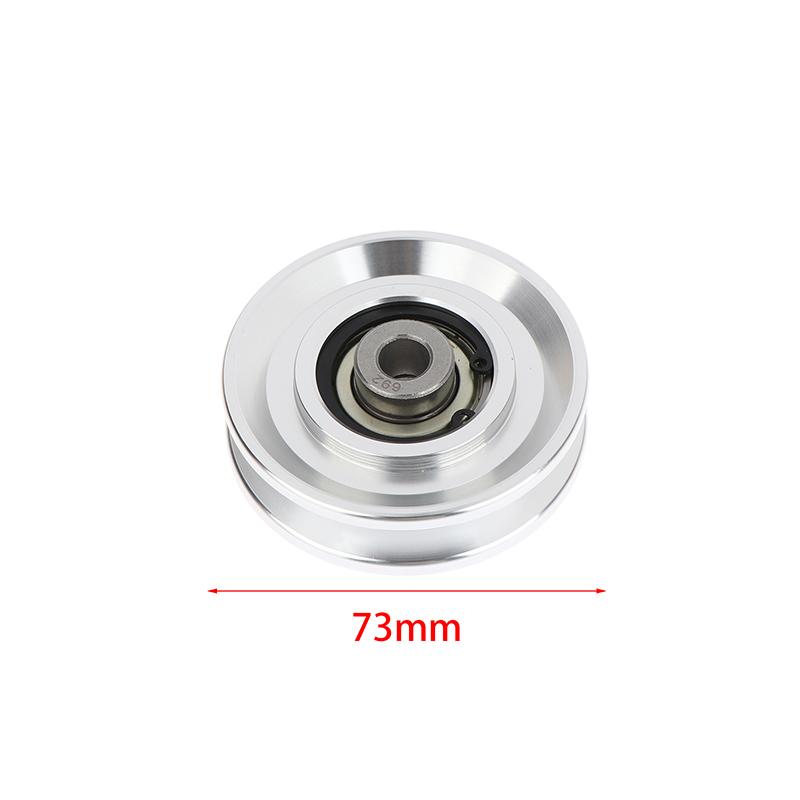 73/88/95/110/114MM Pulley Wheel Aluminium Alloy Bearing Pulley Wheel Replacement Universal Gym Accessory Bearing Pulley Wheel